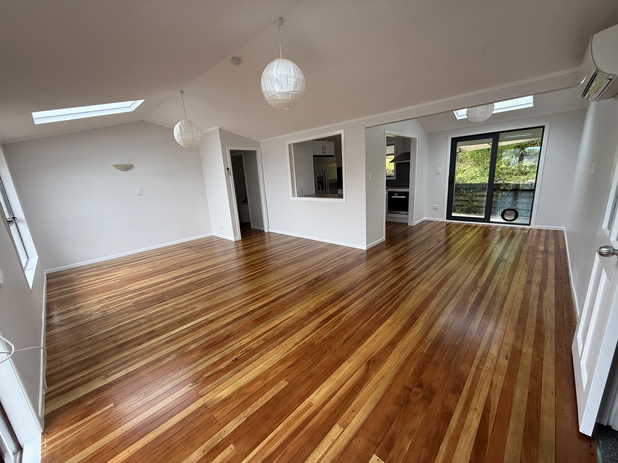 After stage completed transformation with neat and consistent finish